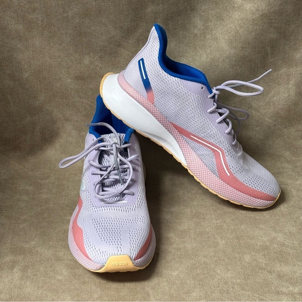 Adidas Women's NovaFvse X Shoes EG8595, Purple, Pink, Blue, White Sz 8